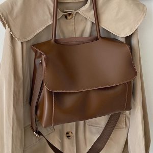 Briefcase, niche design, high-end shoulder bag